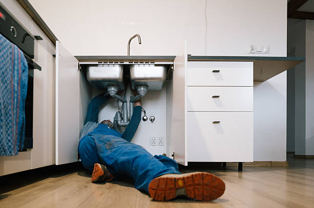 Professional Drain Cleaning technician working in Madison, PA